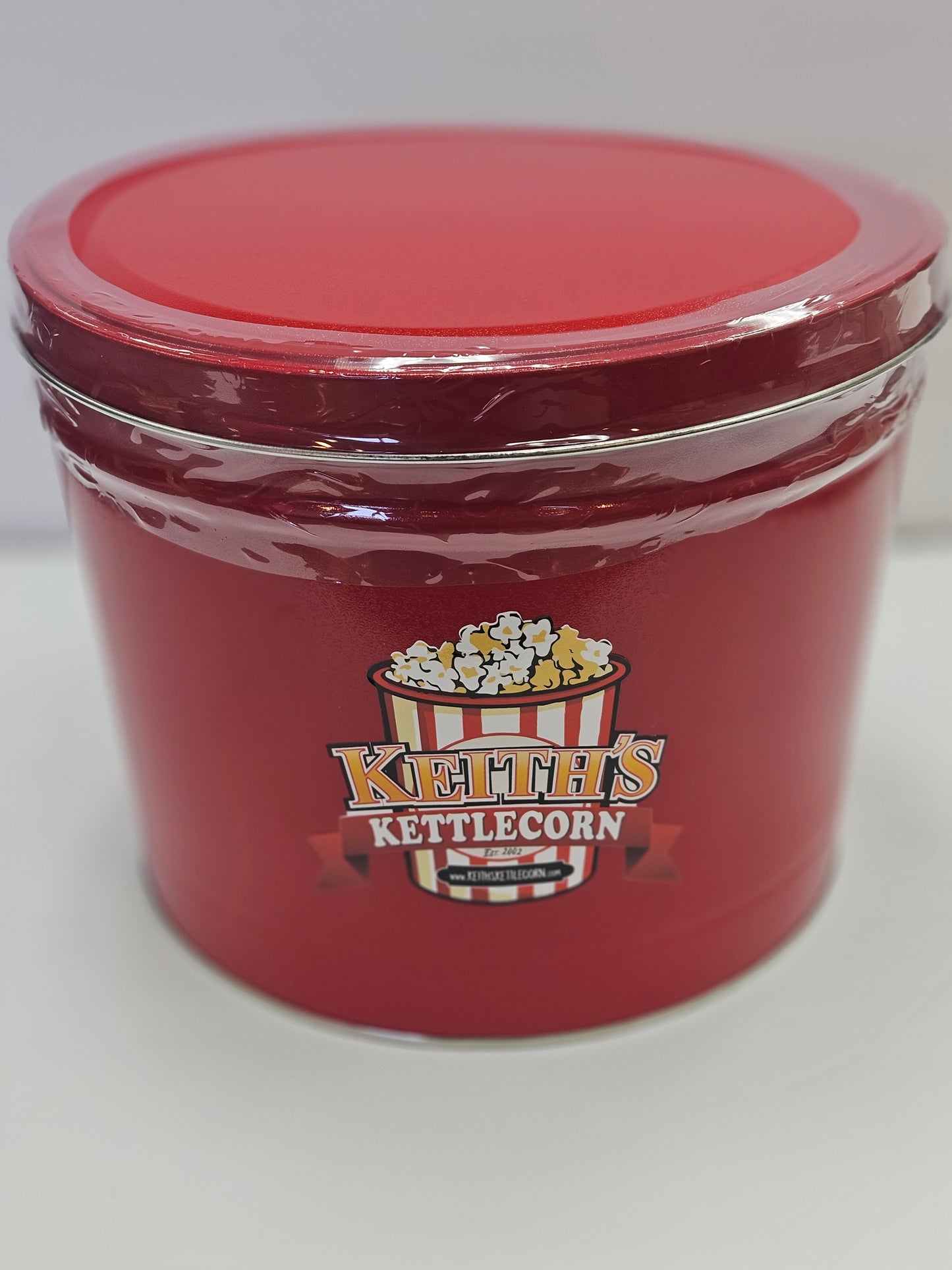 2 GALLON TIN (RED)