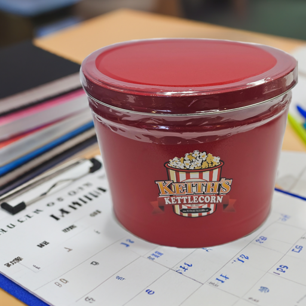 2 GALLON TIN (RED)